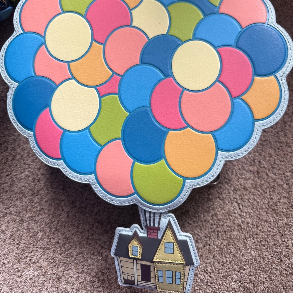 Loungefly Pixar Up House with Balloons Backpack